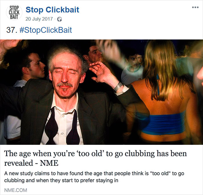 Stop Clickbait