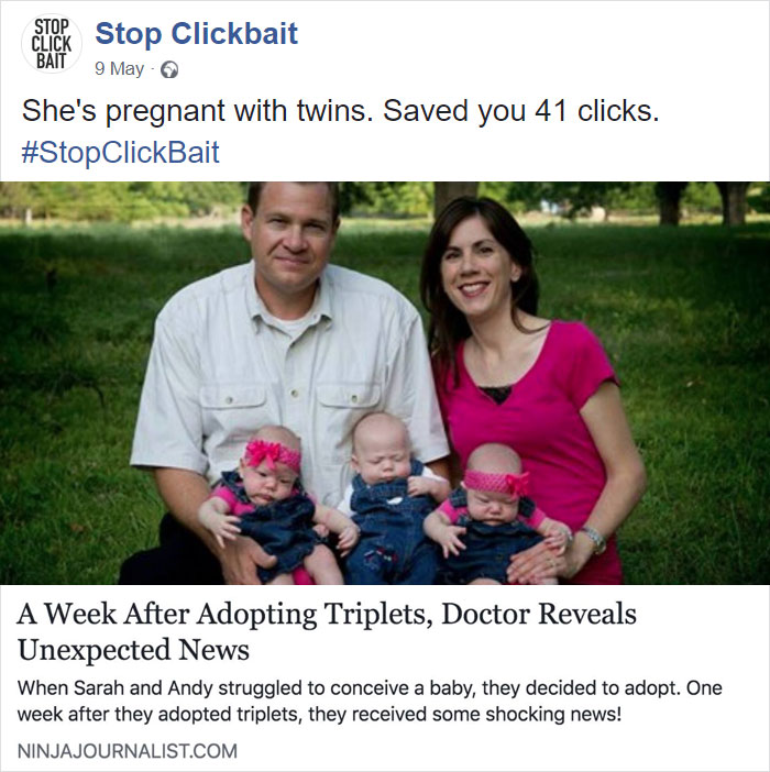 Stop Clickbait