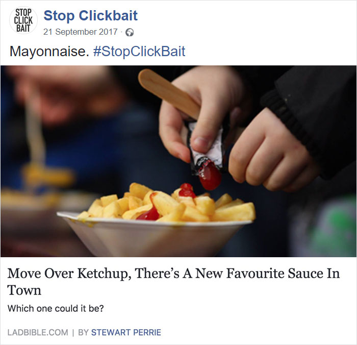 Stop Clickbait
