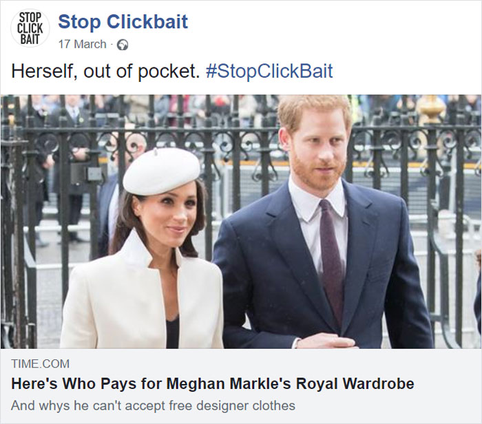 Stop Clickbait