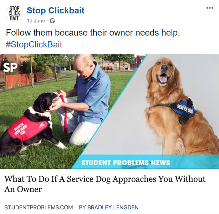 Stop Clickbait