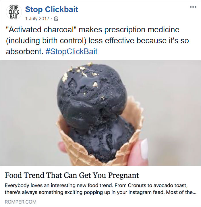 Stop Clickbait