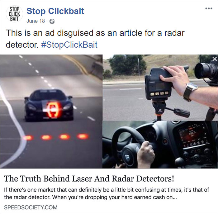 Stop Clickbait