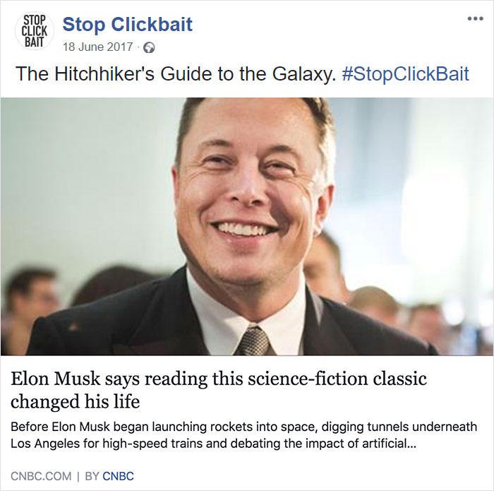 Stop Clickbait
