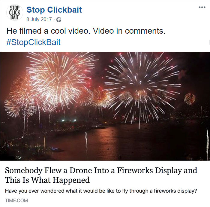 Stop Clickbait