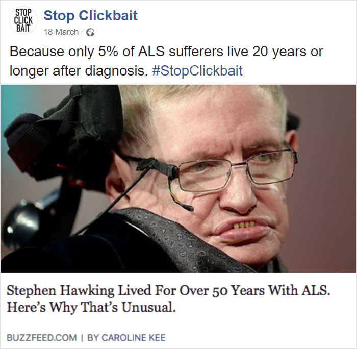 Stop Clickbait