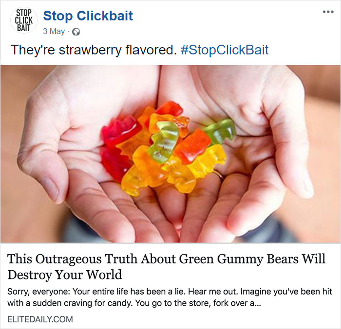 Stop Clickbait