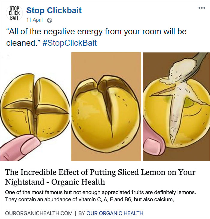 Stop Clickbait