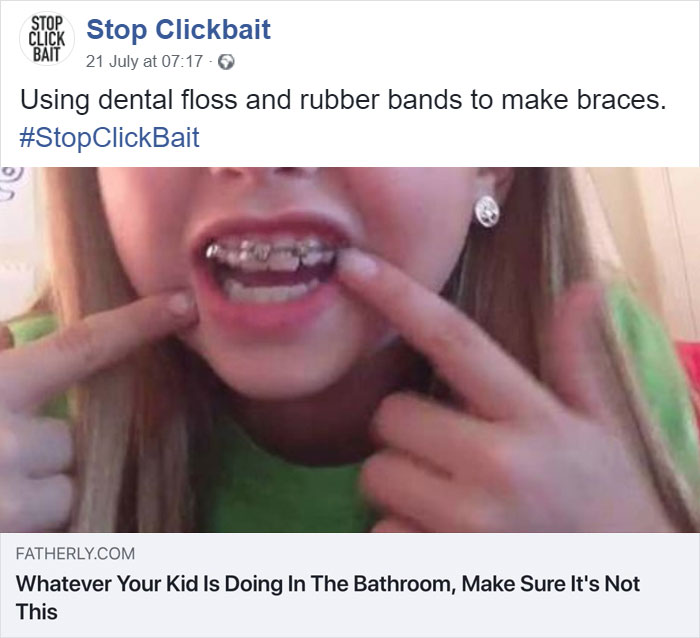 Stop Clickbait