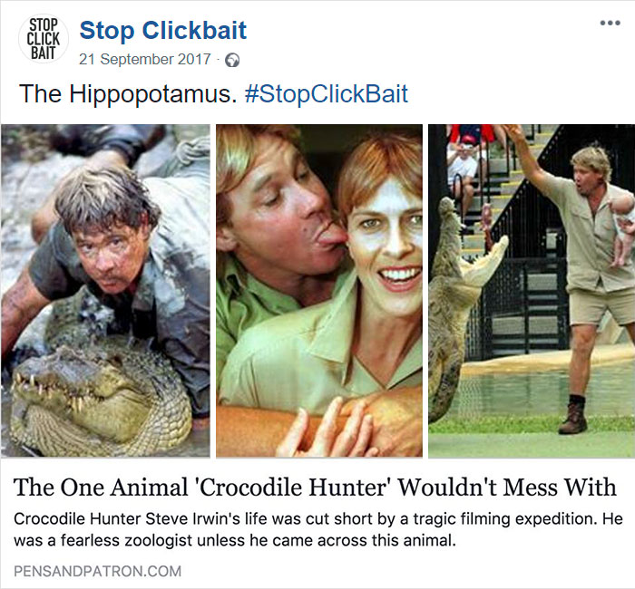 Stop Clickbait