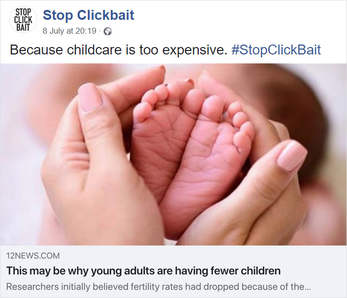 Stop Clickbait