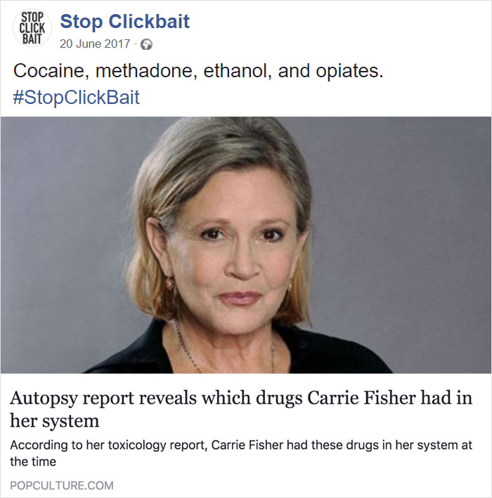 Stop Clickbait