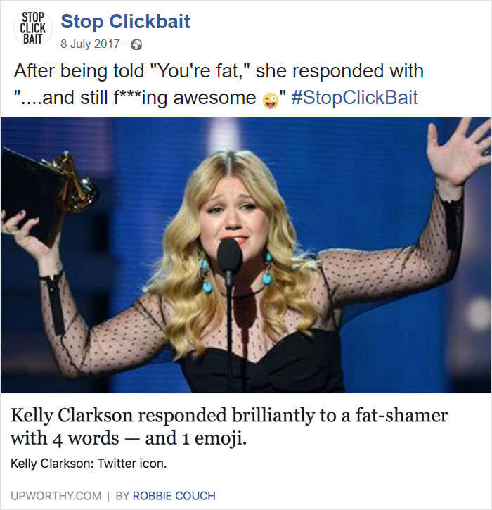 Stop Clickbait
