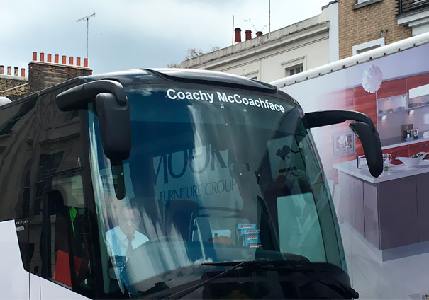 It Has Now Spread Onto Buses Too...