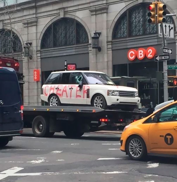 Spotted This Winner On The Street In NYC