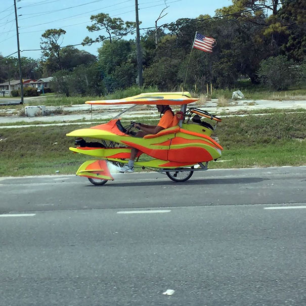 Well, I Guess That's One Way To Get Around