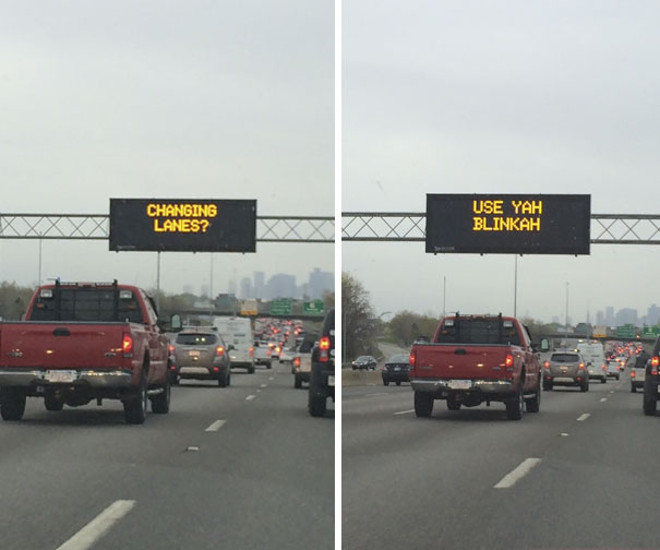 Highway Sign On 93 South In Medford Mass