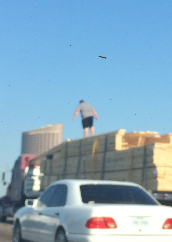 This Morning On A Dallas Freeway