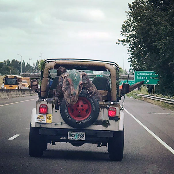 I Hope He’s Wearing His Seatbelt