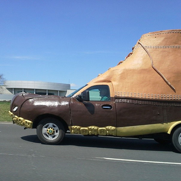 Driving Down The Road, Minding Our Own Business, When We Came Upon This