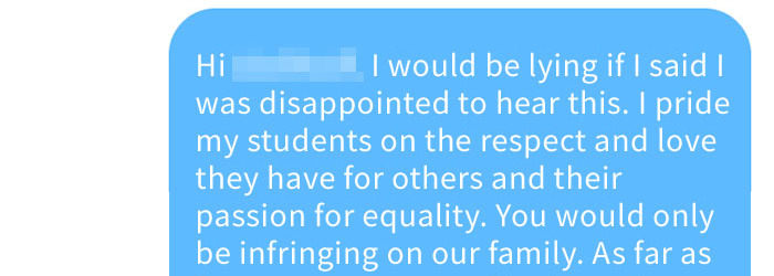 After Learning Their Kids' Teacher Is Gay This Parent Pulls Them Out Of Class, And Teacher's Response Is Brilliant