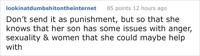 Unsolicited Douche Sends Dick Pic To Woman At 3 AM, So She Tracks Down His Mom Unsolicited Douche Sends Dick Pic To Woman At 3 AM, So She Tracks Down His Mom
