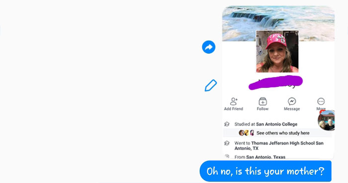 Unsolicited Douche Sends Dick Pic To Woman At 3 AM, So She Tracks Down His Mom Unsolicited Douche Sends Dick Pic To Woman At 3 AM, So She Tracks Down His Mom