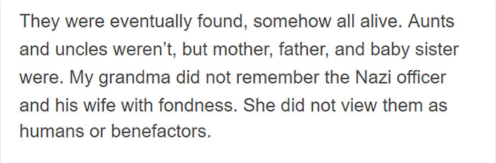 This Grandmother's Terrifying Experience During The Holocaust Reminds People Of How Cruel Nazis Were