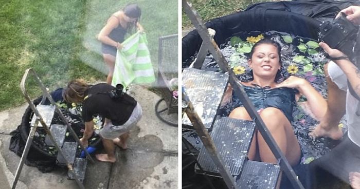 I Turned A Kiddie Pool Into A Professional Studio Spending Just $30, And The Photos Turned Out Better Than I Expected