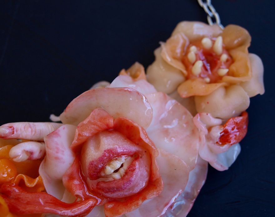 I'm A Sculptor And I Use My Skills To Create Unusual Jewelry