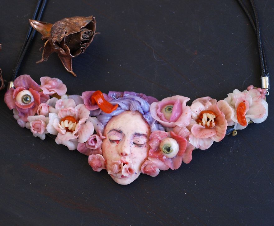 I'm A Sculptor And I Use My Skills To Create Unusual Jewelry