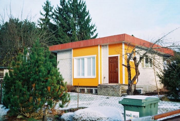 Soviet Summer Cottages In Estonia During Winter
