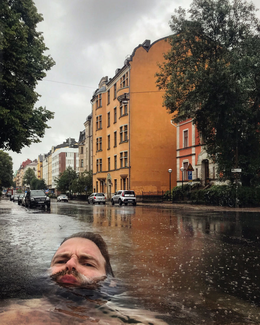 "The Best Thing One Can Do When It's Raining Is To Let It Rain."