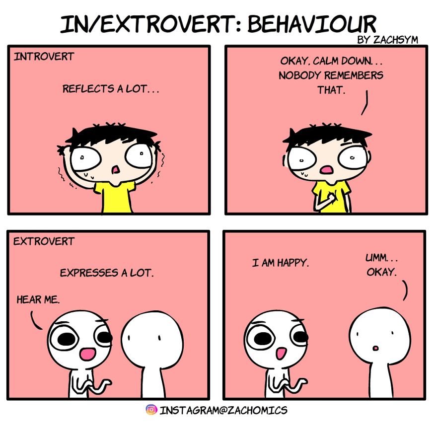 11 Comics That Will Help You Decide If You're An Introvert Or Extrovert