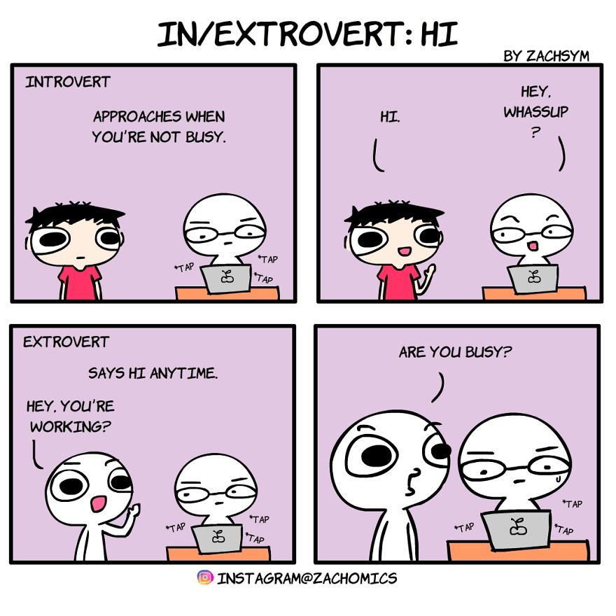 11 Comics That Will Help You Decide If You're An Introvert Or Extrovert