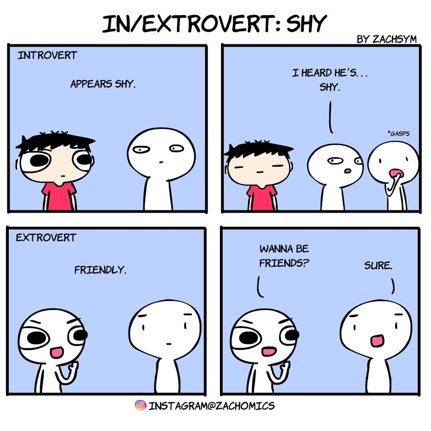 11 Comics That Will Help You Decide If You're An Introvert Or Extrovert