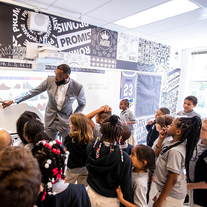 LeBron James Opened A Public School With Free Meals, Bikes, College Tuitions, And It Can Cost Him Over $100 Million