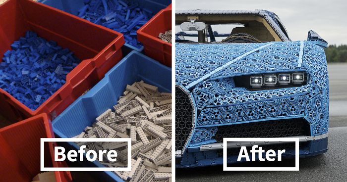 LEGO Builds Bugatti Chiron From 1,000,000+ LEGO Bricks, And This Test-Drive Video Shows Just How Epic It Truly Is