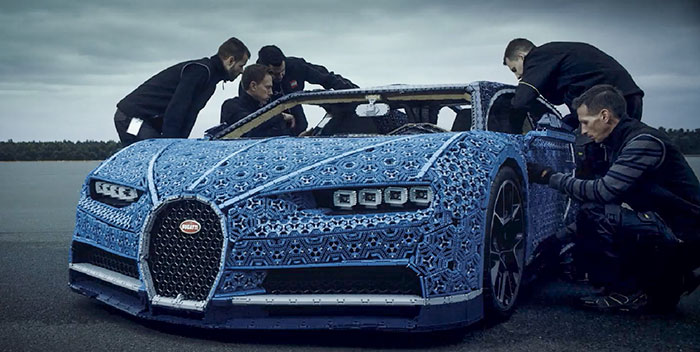 LEGO Builds Bugatti Chiron From 1,000,000+ LEGO Bricks, And This Test-Drive Video Shows Just How Epic It Truly Is LEGO Builds Bugatti Chiron From 1,000,000+ LEGO Bricks, And This Test-Drive Video Shows Just How Epic It Truly Is
