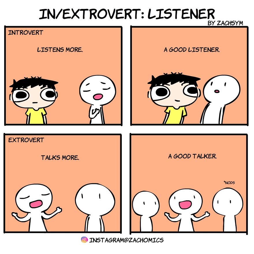 11 Comics That Will Help You Decide If You're An Introvert Or Extrovert