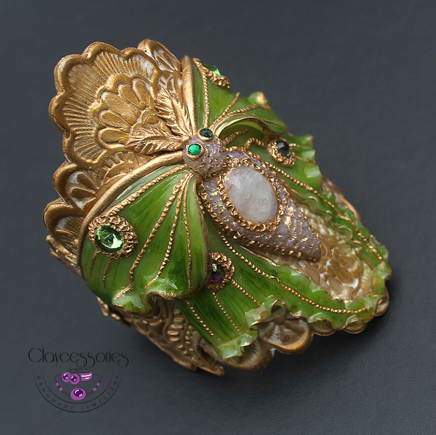 I Use Polymer Clay To Create Unique Butterfly Jewellery