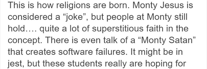 Art Students Notice A Painting That Looks Like Jesus And It Escalates Into A New 'Religion'