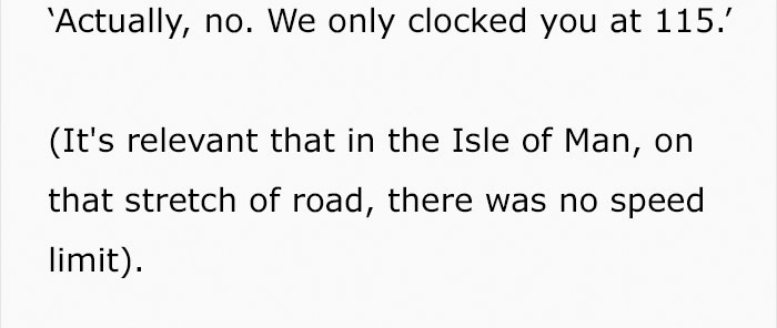 18 Y.O. Guy Driving 115 MPH Wasn't Breaking Any Regulations So Police Found A Genius Way To Punish Him