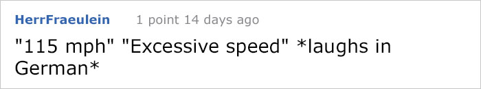 18 Y.O. Guy Driving 115 MPH Wasn't Breaking Any Regulations So Police Found A Genius Way To Punish Him