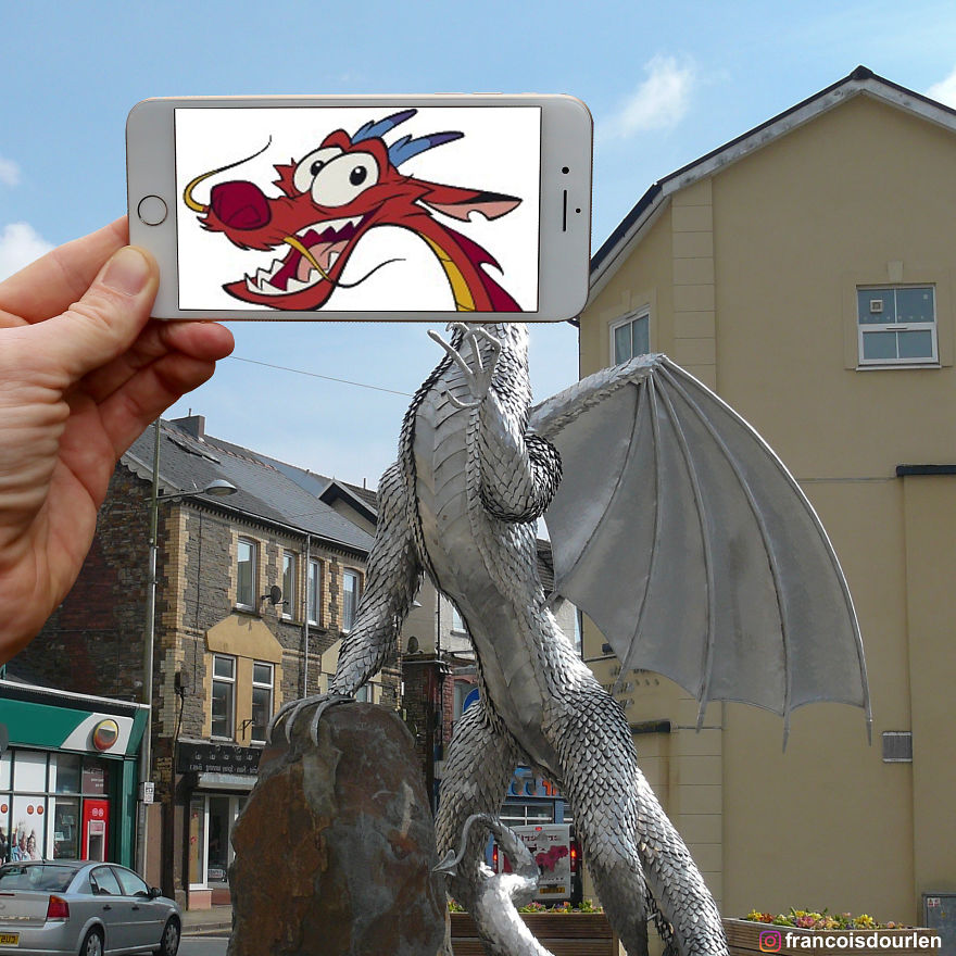 I Mix Iconic Characters And Scenes With The Real Life Using My Iphone