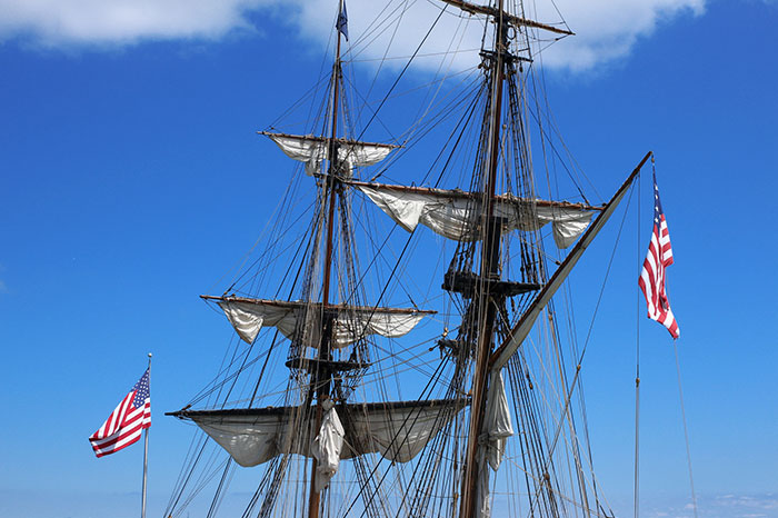 Image of ship sail