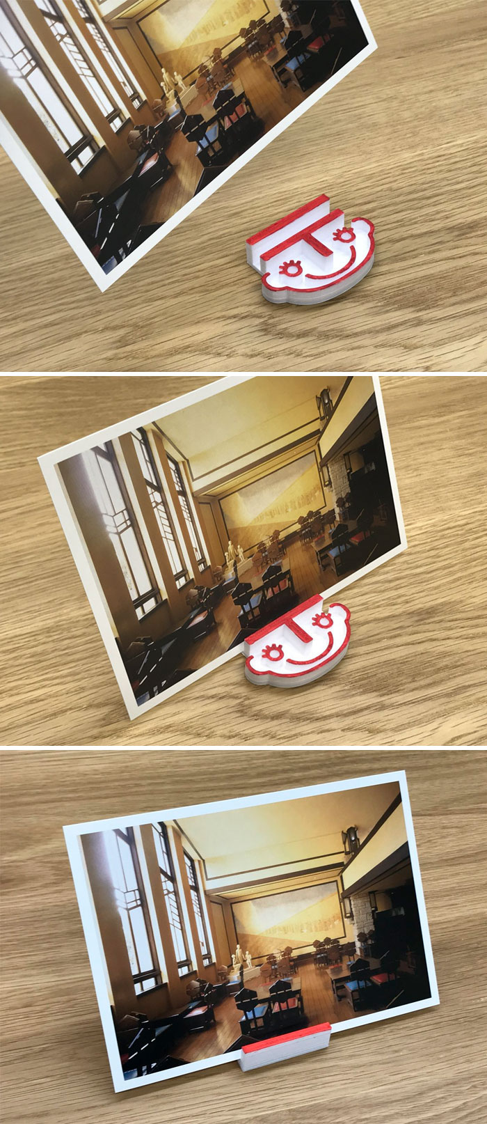 Logo Used As Photo Holder