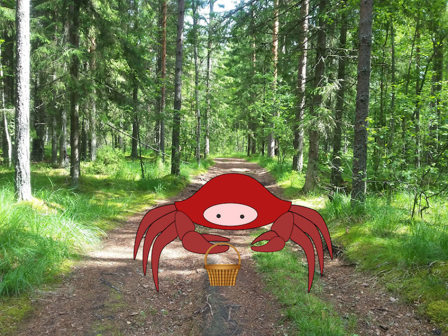 Red Riding Hood Crab
