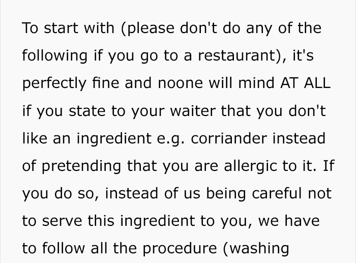 Restaurant Employee Shares The Worst Types Of Clients, And You May Be One Of Them Restaurant Employee Shares The Worst Types Of Clients, And You May Be One Of Them