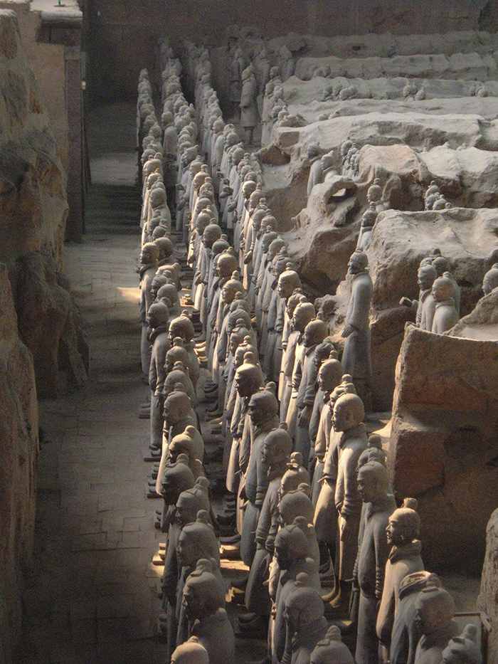 Mausoleum Of The First Qin Emperor, Qin Shi Huang, China